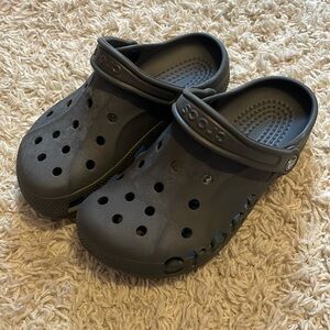 Slate gray Crocs